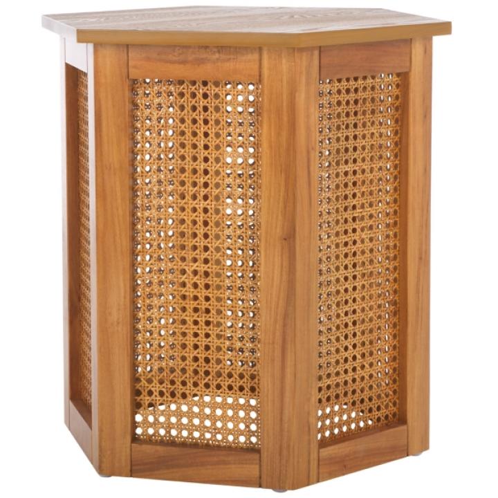 Natural Rattan Sophie Accent Table