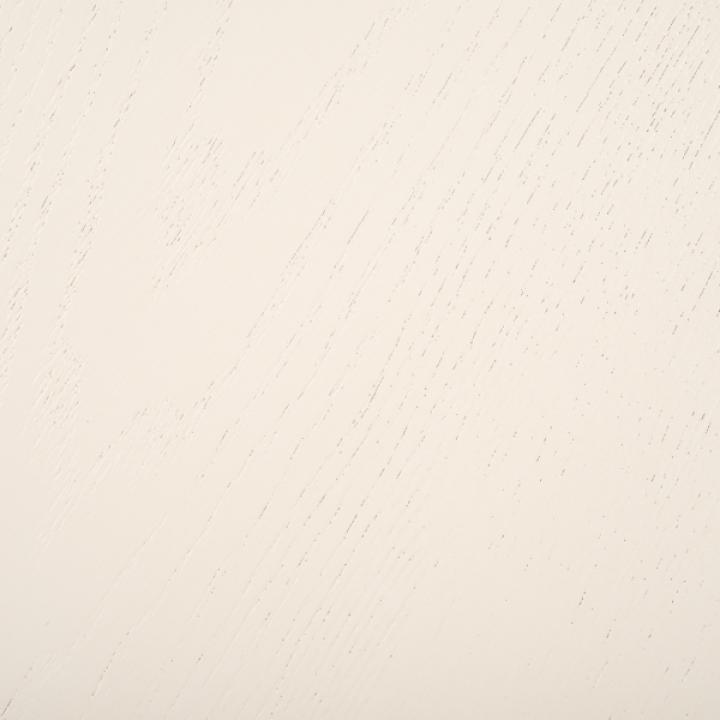 White and Natural Rattan Sophie Accent Table