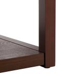 Brown Wood Tiered Tillie Accent Table