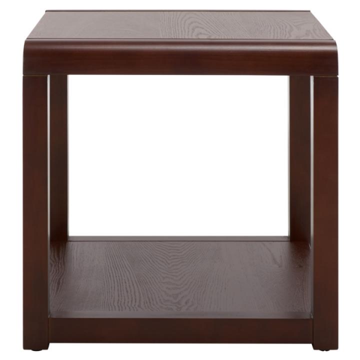 Brown Wood Tiered Tillie Accent Table