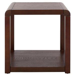 Brown Wood Tiered Tillie Accent Table