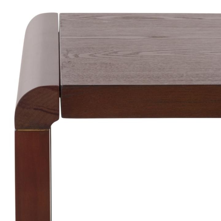 Brown Wood 1-Shelf Tillie Accent Table