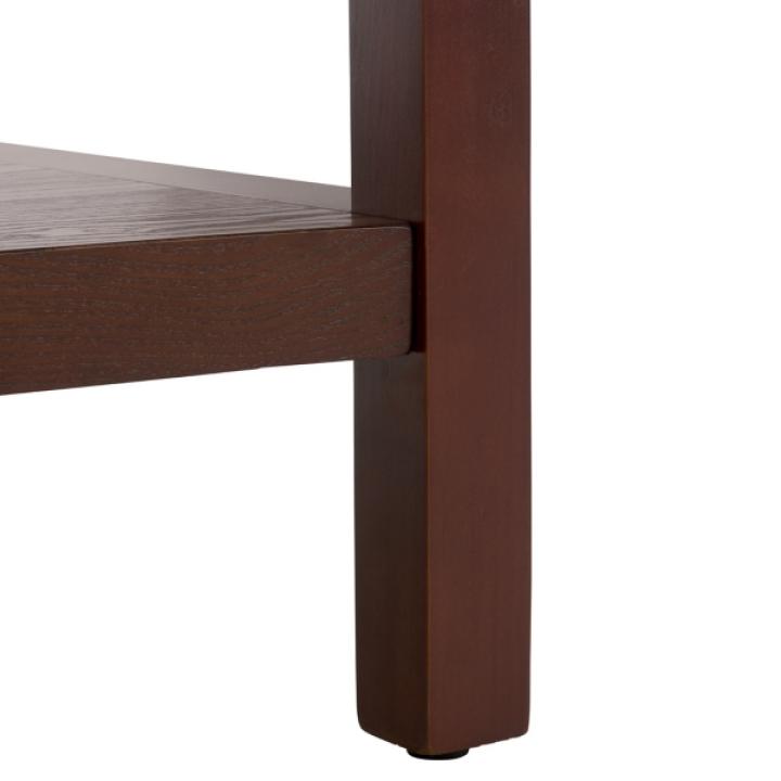 Brown Wood 1-Shelf Tillie Accent Table