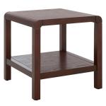 Brown Wood 1-Shelf Tillie Accent Table