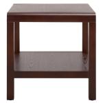 Brown Wood 1-Shelf Tillie Accent Table