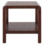Brown Wood 1-Shelf Tillie Accent Table