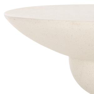 White Ciarra Modern Accent Table