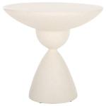 White Ciarra Modern Accent Table