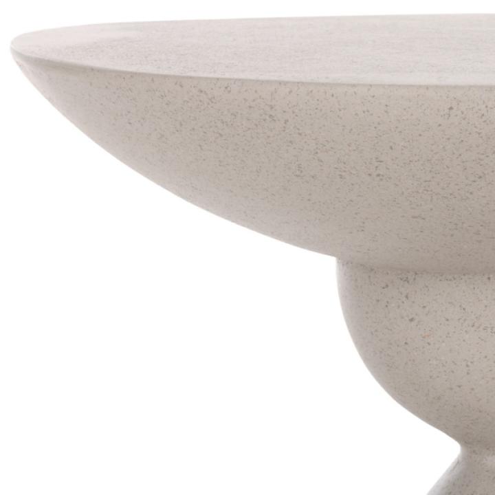 Gray Ciarra Modern Accent Table