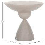 Gray Ciarra Modern Accent Table