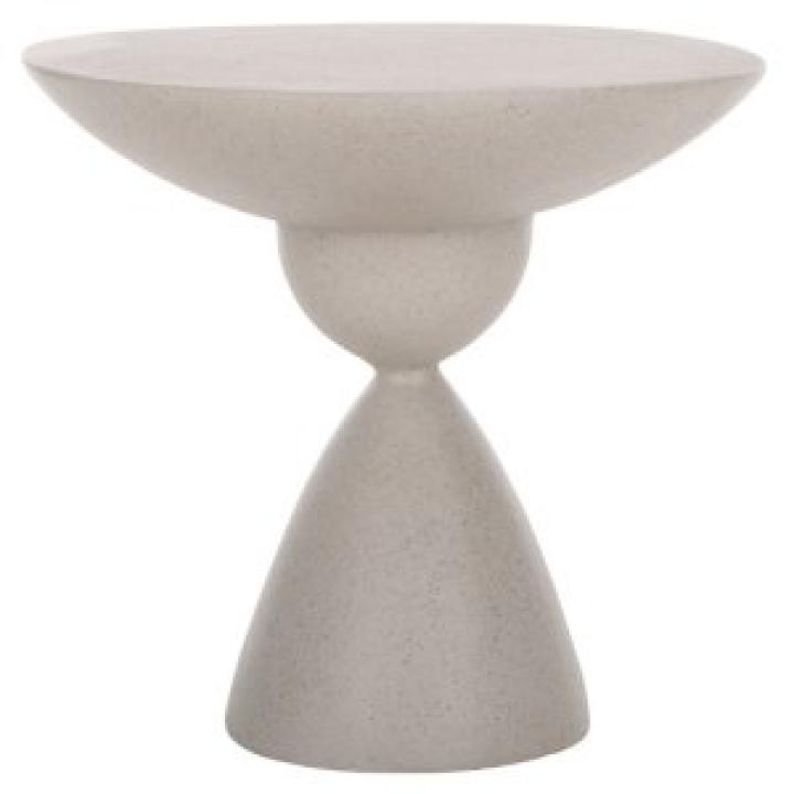 Gray Ciarra Modern Accent Table