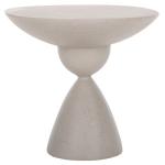 Gray Ciarra Modern Accent Table