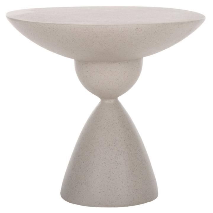 Gray Ciarra Modern Accent Table