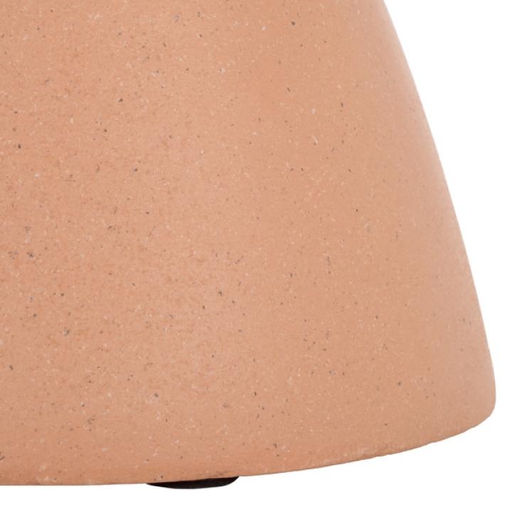 Orange Ciarra Modern Accent Table