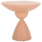 Orange Ciarra Modern Accent Table