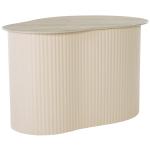 Large Beige Ceramic Sally Accent Table