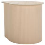 Medium Beige Ceramic Sally Accent Table