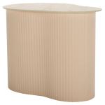 Medium Beige Ceramic Sally Accent Table