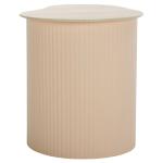Medium Beige Ceramic Sally Accent Table