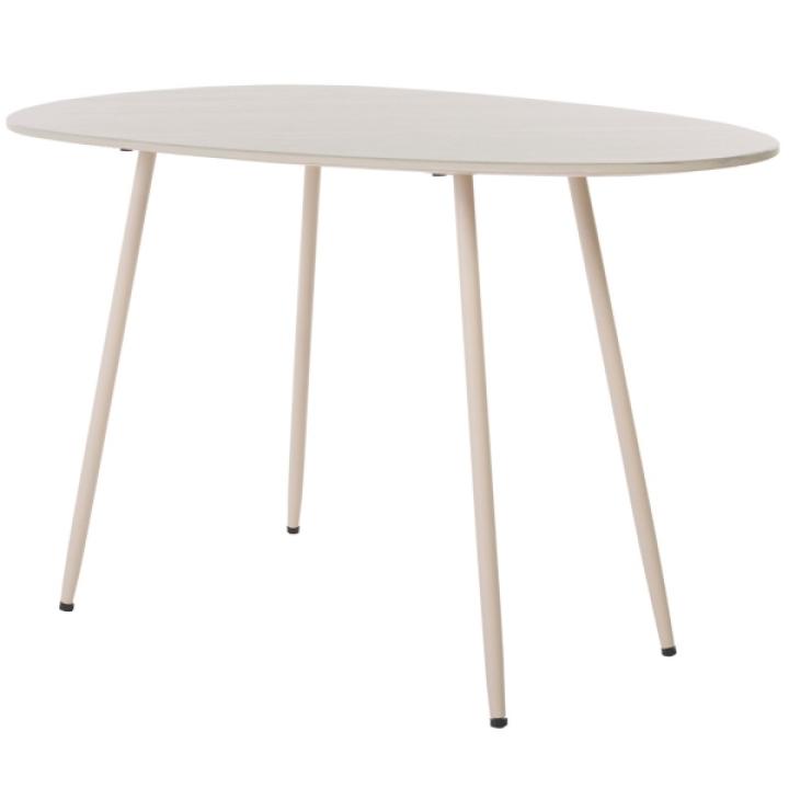 Beige Stone Dixie Accent Table, 17 in.