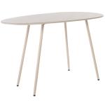 Beige Stone Dixie Accent Table, 17 in.