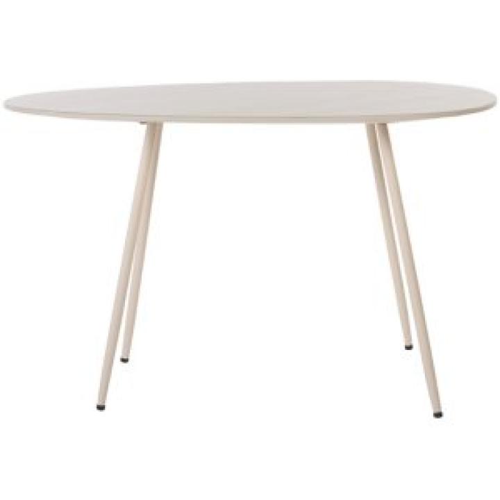 Beige Stone Dixie Accent Table, 17 in.