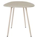 Beige Stone Dixie Accent Table, 16 in.