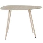 Beige Stone Dixie Accent Table, 16 in.