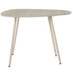 Beige Stone Dixie Accent Table, 16 in.