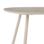 Beige Stone Dixie Accent Table, 15 in.