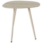 Beige Stone Dixie Accent Table, 15 in.