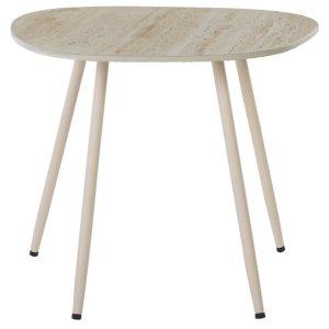 Beige Stone Dixie Accent Table, 15 in.