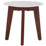 Marble Walnut Cheyenne Accent Table