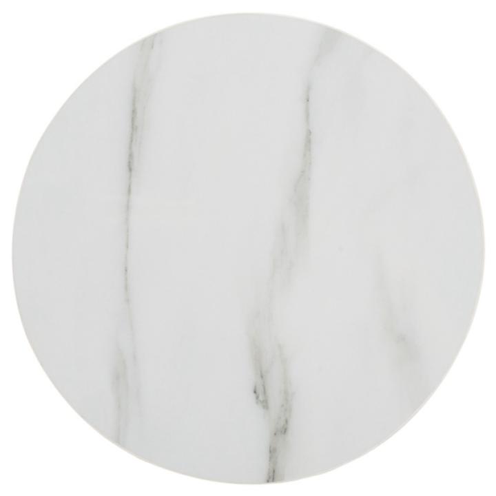 Marble Walnut Cheyenne Accent Table