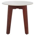 Marble Walnut Cheyenne Accent Table