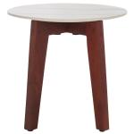 Marble Walnut Cheyenne Accent Table