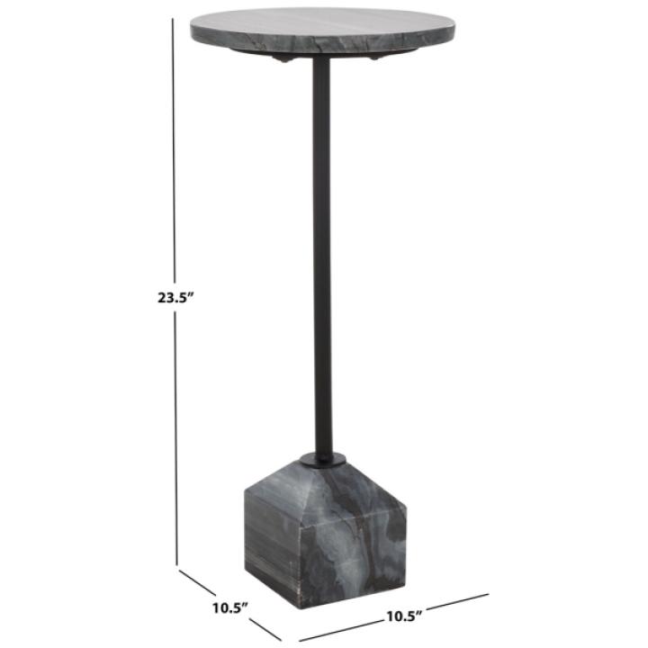 Gray Marble Iron Vera Cocktail Table