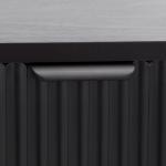 Black Wood Mina End Table