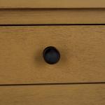 Desert Brown Wood 1-Drawer Cottage Accent Table