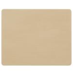 Scalloped Natural Wood Cottage Accent Table