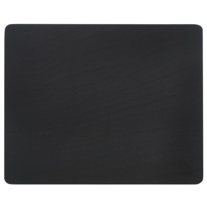 Scalloped Black Wood Cottage Accent Table