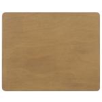 Scalloped Brown Wood Cottage Accent Table