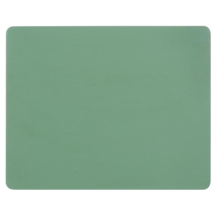 Scalloped Green Wood Cottage Accent Table