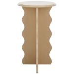 Natural Wood Dollie Accent Table
