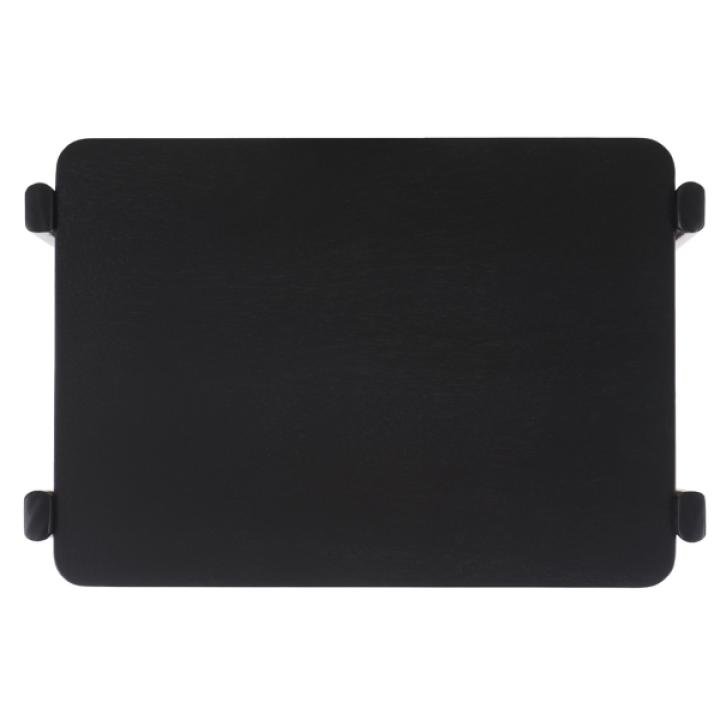 Dark Brown Woven 2-Drawer Rosa Accent Table