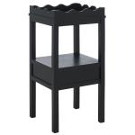 Black Lelia Cottage Accent Table