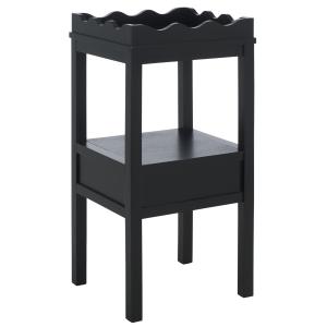 Black Lelia Cottage Accent Table