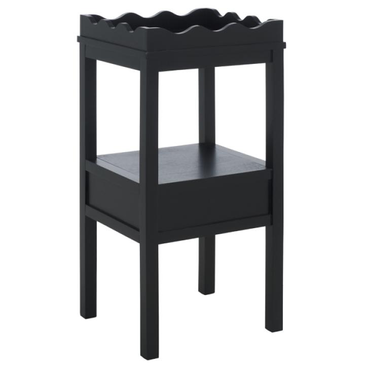 Black Lelia Cottage Accent Table