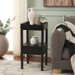 Black Lelia Cottage Accent Table