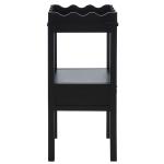 Black Lelia Cottage Accent Table
